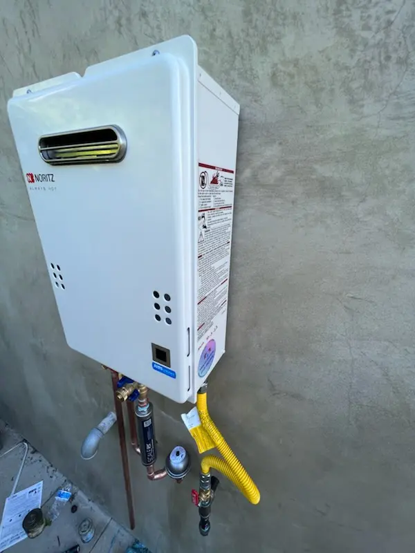 Tankless water heater installation for Whitesville homes