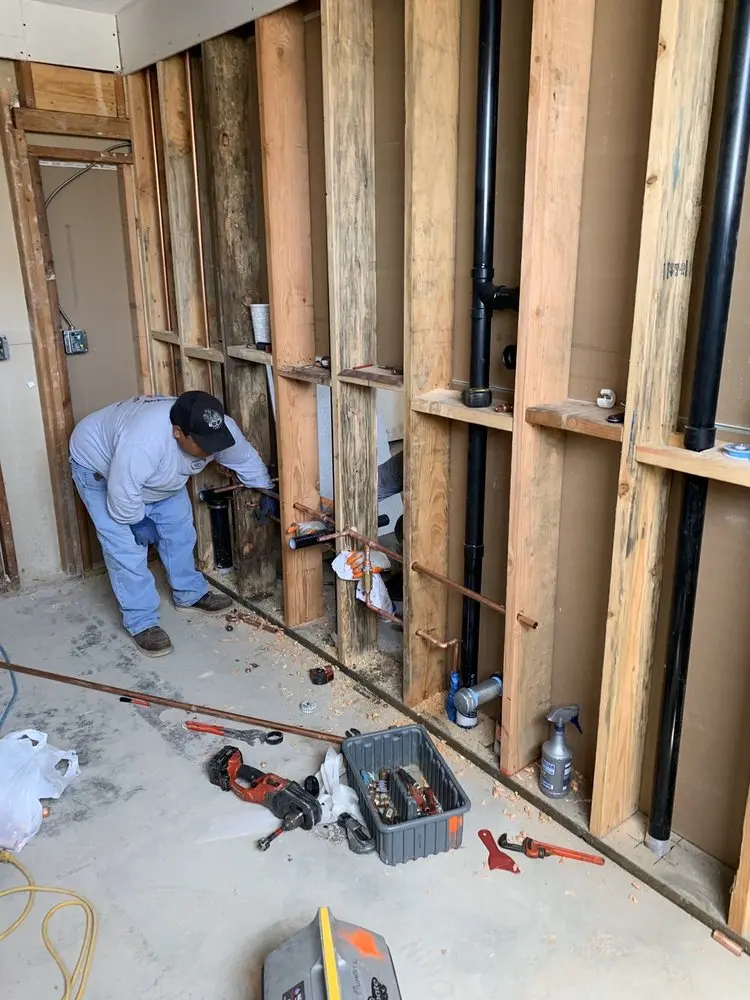 Commercial rough-in plumbing for Gas Line Repair in Whitesville